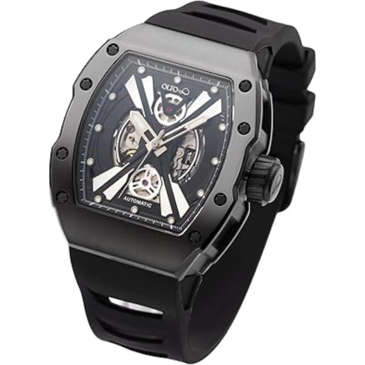 OLTO-8 Tonneau Édition Limitée Montre Automatique pour Hommes Top Marque de Luxe Montre Outdoor 2023