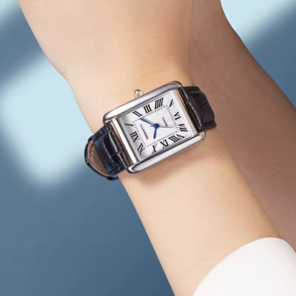 Petite montre carrée Simple de Style rétro, échelle romaine, mouvement à Quartz